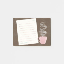 Koffienotities na de introductie post-it® notes