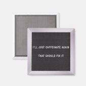 Koffieofferte - Letter board magnet 3.1 (Voorkant / Achterkant)