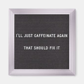 Koffieofferte - Letter board magnet 3.1 (Voorkant)