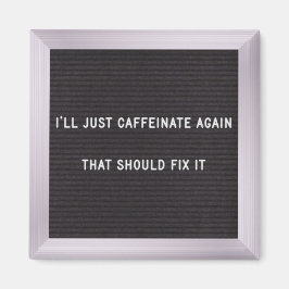 Koffieofferte - Letter board magnet 3.1