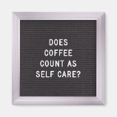 Koffieofferte - Letter board magnet 3.2 (Voorkant)