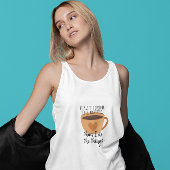 Koffieofferte witte Tanktop