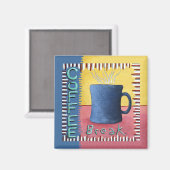 Koffieonderbrekingsmagneet Magneet (Voorkant / Achterkant)