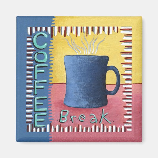 Koffieonderbrekingsmagneet Magneet (Voorkant)