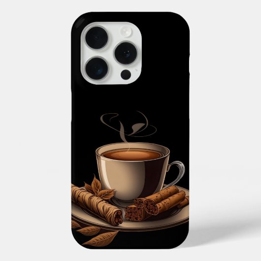 Koffieontwerp Case-Mate iPhone Case (Achterkant)