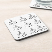 Koffieontwerp-Onderzetters Bier Onderzetter (Linkerzijde)