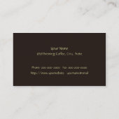 Koffieontwerp Visitekaartje 2 (Achterkant)