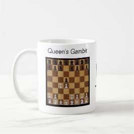 Koffieopeningskoffie Mok - The Queen's Gambit