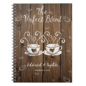koffieover bruiloft planner boek bridde planning notitieboek (Voorkant)