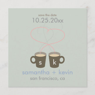 Koffieovers Datum opslaan Save The Date