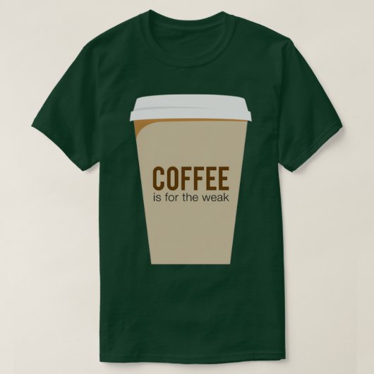 Koffiepah die dat nodig heeft t-shirt (Design voorkant)