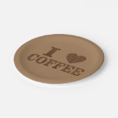 Koffiepapier Bord (Gekanteld)