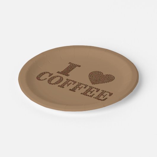 Koffiepapier Bord (Gekanteld)