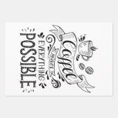 Koffiepapier met deklaag inpakpapier vel (Voorkant 2)