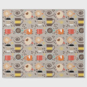 Koffiepapier met onmiddellijke verpakking cadeaupapier (Vlak)