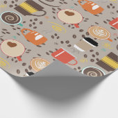 Koffiepapier met onmiddellijke verpakking cadeaupapier (Hoek)