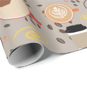 Koffiepapier met onmiddellijke verpakking cadeaupapier (Rol Hoek)