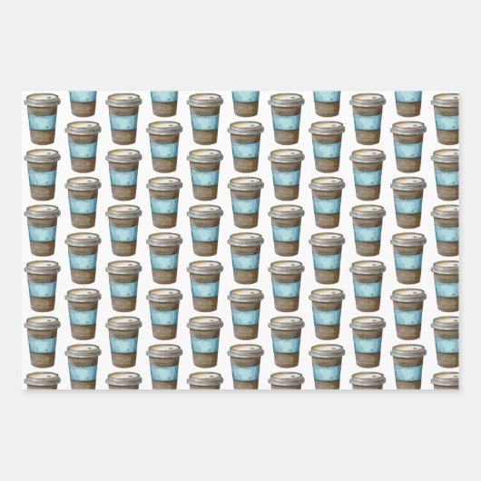 Koffiepapier met onmiddellijke verpakking inpakpapier vel (Voorkant)