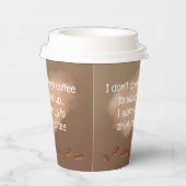 Koffiepapierbekertjes met QR-code toevoegen Papieren Bekers (Rechts)