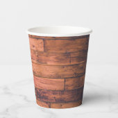 Koffiepapierbekertjes van hout papieren bekers (Achterkant)