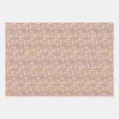 Koffiepapierbladen voor het invullen van kerstcade inpakpapier vel (Voorkant 2)