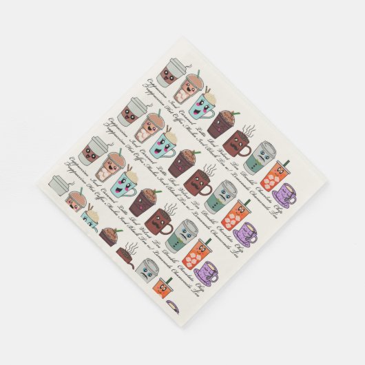 Koffiepapieren servetten (Hoek)