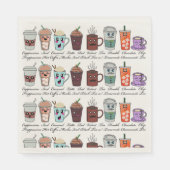 Koffiepapieren servetten (Voorkant)