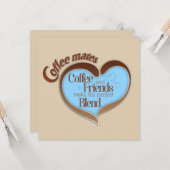 Koffiepartners Kaart (Voorkant / Achterkant in situ)