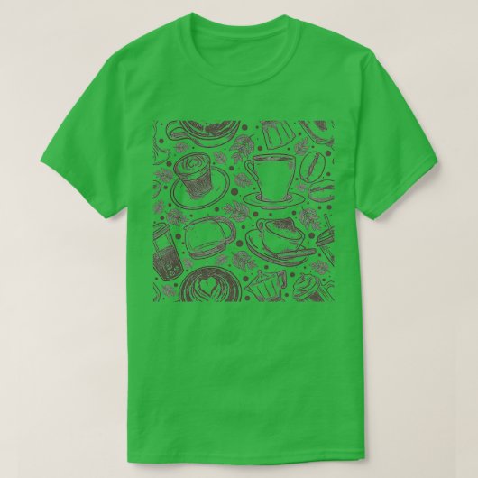 koffiepatroon 2 t-shirt (Design voorkant)
