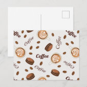Koffiepatroon Briefkaart (Voorkant / Achterkant)