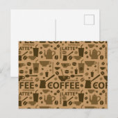 Koffiepatroon Briefkaart (Voorkant / Achterkant)