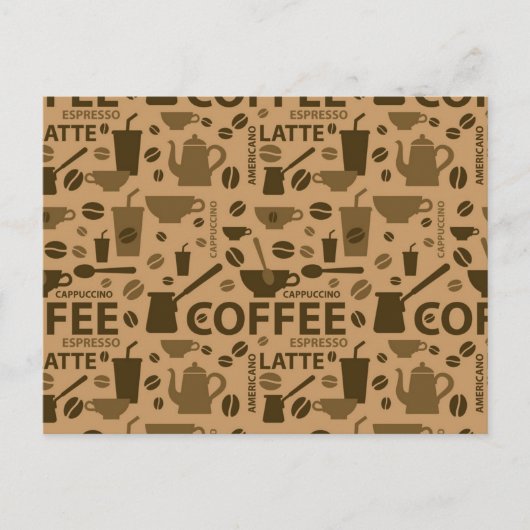 Koffiepatroon Briefkaart (Voorkant)