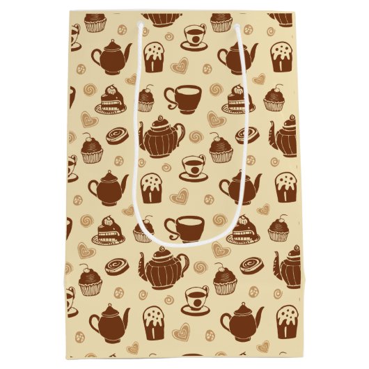 Koffiepatroon Cadeau-tas Medium Cadeauzakje (Achterkant)