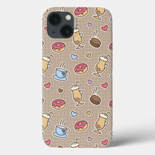 Koffiepatroon Case-Mate iPhone Case (Achterkant)