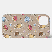 Koffiepatroon Case-Mate iPhone Case (Achterkant (horizontaal))