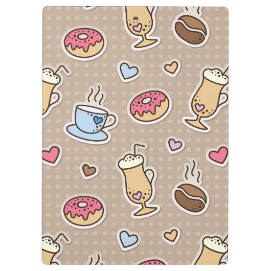 Koffiepatroon Klembord (Achterkant)