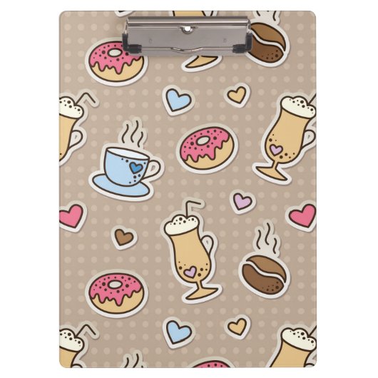 Koffiepatroon Klembord (Voorkant)