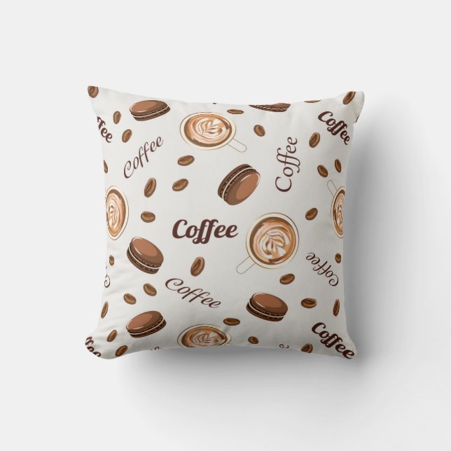 Koffiepatroon Kussen (Voorkant)