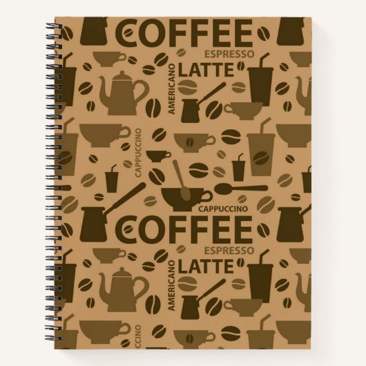 Koffiepatroon Notitieboek (Voorkant)