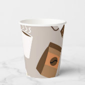 Koffiepatroon Papieren Bekers (Achterkant)