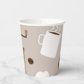 Koffiepatroon Papieren Bekers (Links)