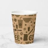 Koffiepatroon Papieren Bekers (Achterkant)
