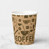 Koffiepatroon Papieren Bekers (Links)
