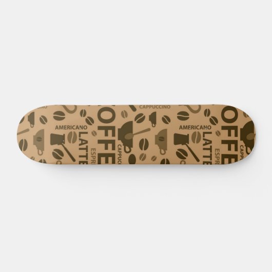 Koffiepatroon Persoonlijk Skateboard (Horizontaal)