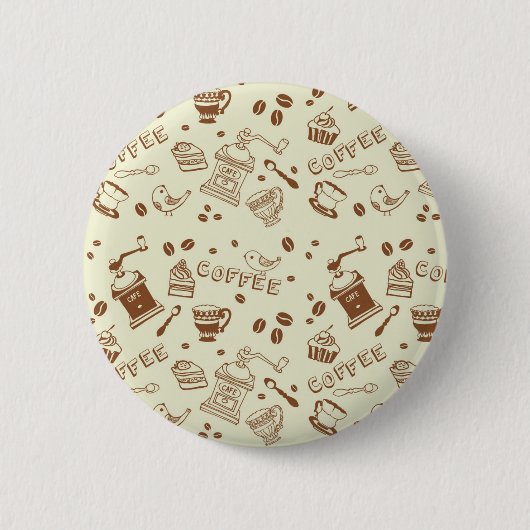 Koffiepatroon Ronde Button 5,7 Cm (Voorkant)