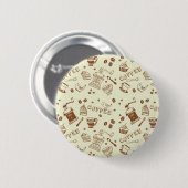 Koffiepatroon Ronde Button 5,7 Cm (Voorkant /achterkant)