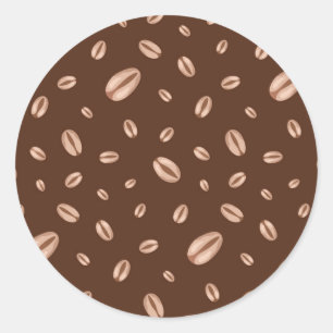 Koffiepatroon Ronde Sticker