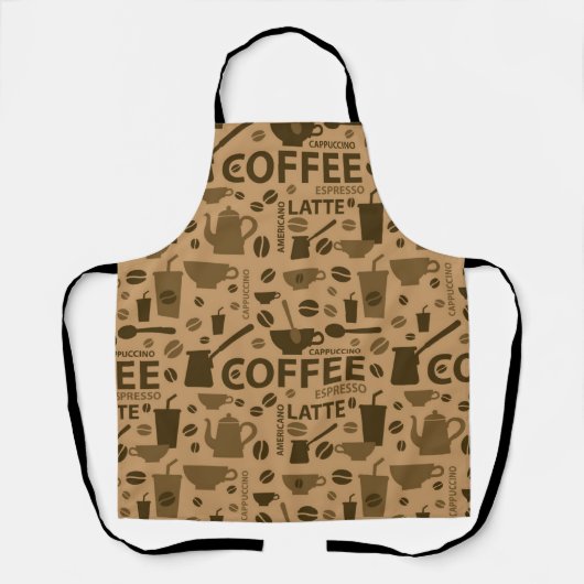 Koffiepatroon Schort (Voorkant)