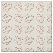 koffiepatroon stof (Swatch)