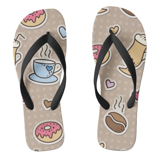 Koffiepatroon Teenslippers (Voetbed)